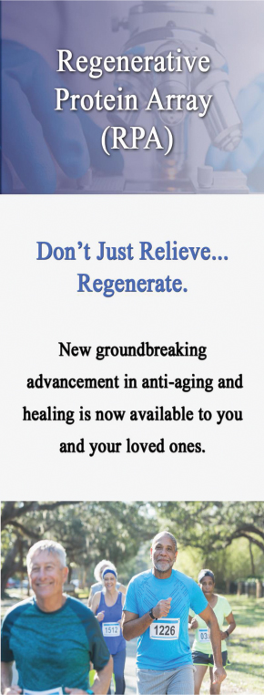 RPA is a new groundbreaking advancement in anti-aging & healing for seniors.