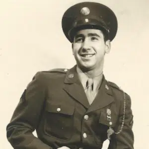 SSgt. Andrew Bostinto, WWII veteran.