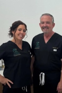 Dr Ronald D. Hunt and Nicole Capobianco, RN of Alpha Regenesis in Naples, Florida. They offer holistic, regenerative care solutions for chronic pain, sports injuries, neuropathy, and autoimmune disorders.