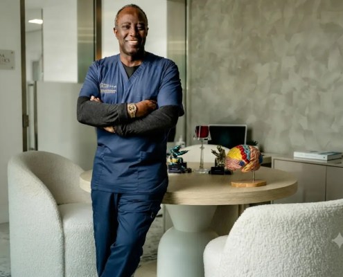 Prof. Dr. Bankole Johnson, neuroscience authority and founder of multi-specialty regenerative facility, Miami Stem Cell clinic.