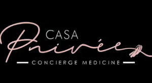 Logo for Casa Privee, a concierge medicine clinic in Miami, FL focusing on addiction, longevity, and anti-aging.